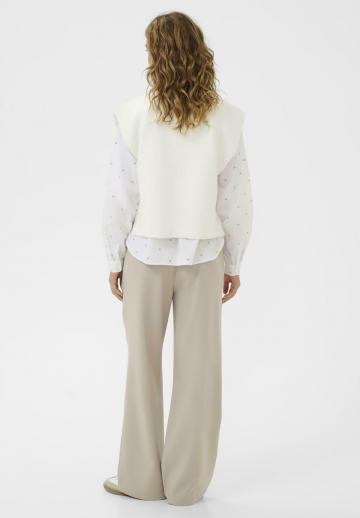 Пуловер с коротким рукавом