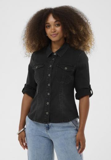 Джинсовая блузка