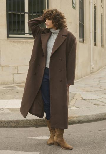 Шерстяное пальто