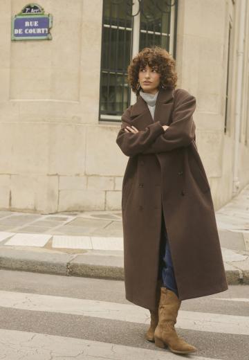 Шерстяное пальто