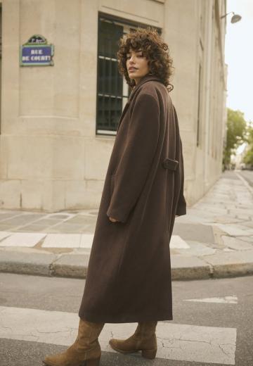 Шерстяное пальто