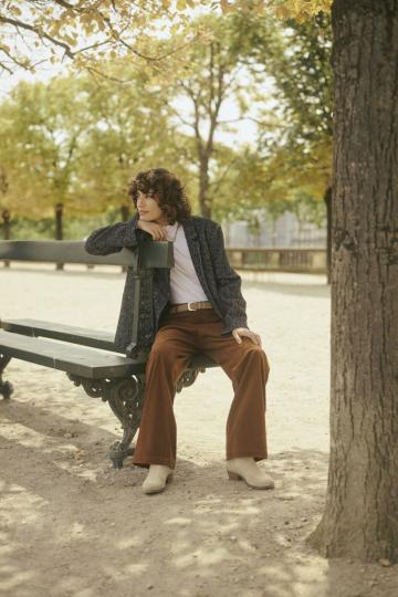 Короткое пальто