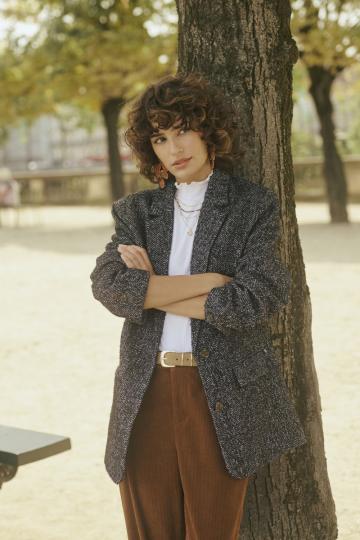 Короткое пальто