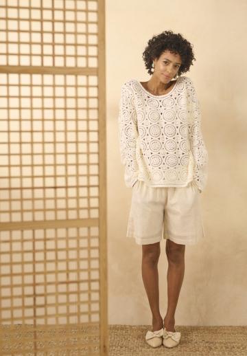 Вязаная кофта