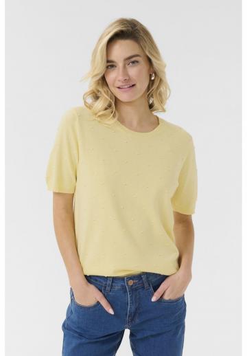 Пуловер с коротким рукавом