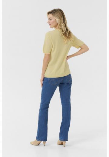 Пуловер с коротким рукавом