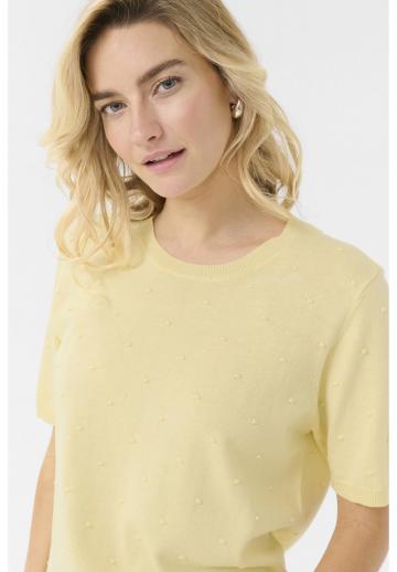 Пуловер с коротким рукавом