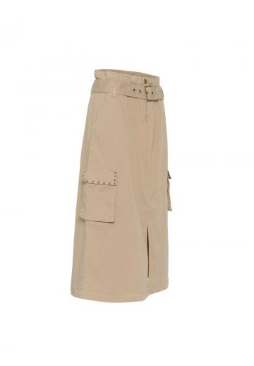 Юбка с накладными карманами