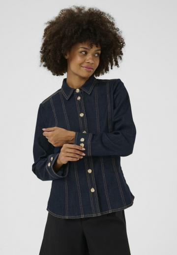 Джинсовая блузка