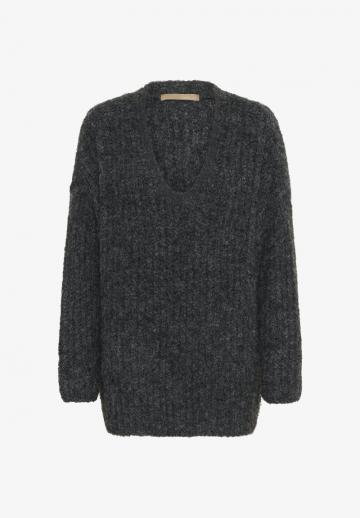 Длинный пуловер