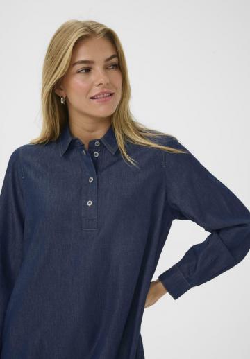 Джинсовое платье