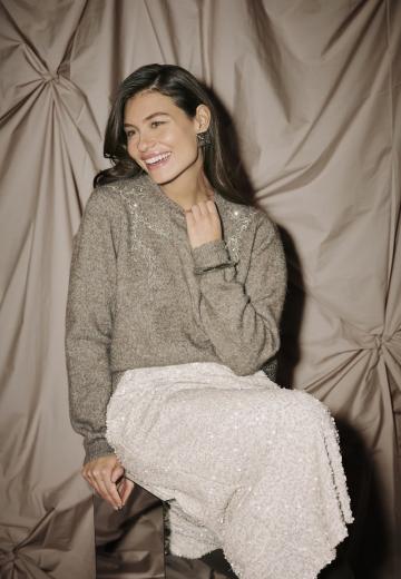 Вязаная юбка