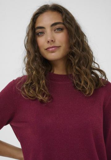 Пуловер с коротким рукавом