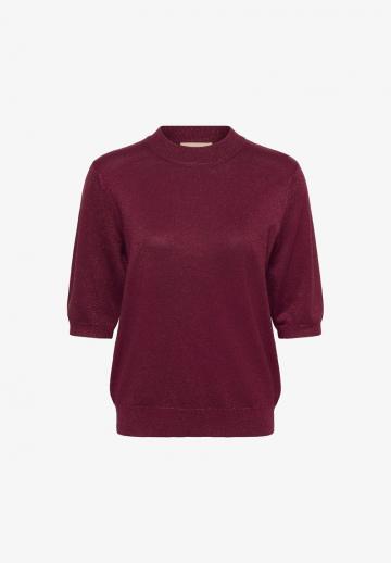 Пуловер с коротким рукавом