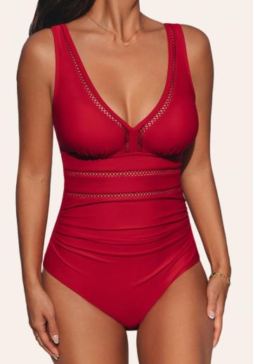 Слитный купальник