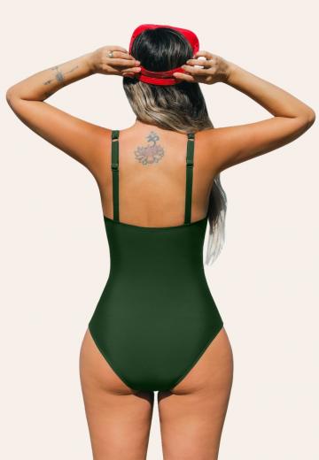 Слитный купальник