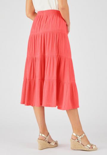Юбка с воланами
