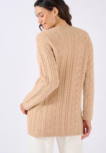 Длинный жилет