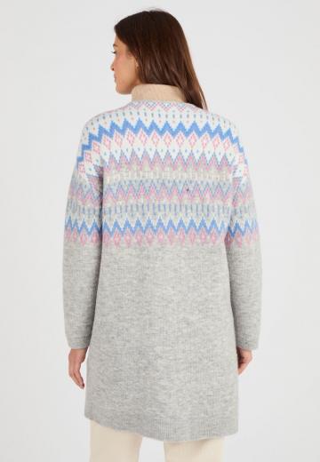 Длинный кардиган