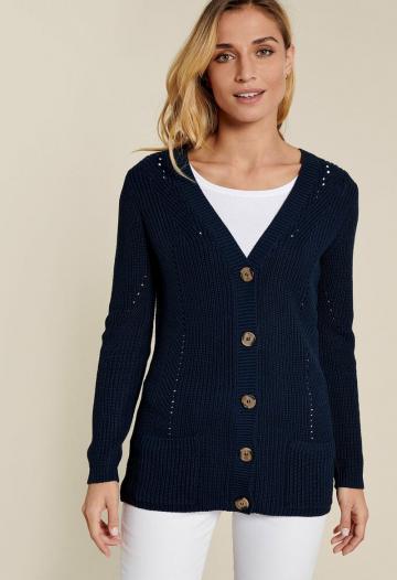 Длинный кардиган