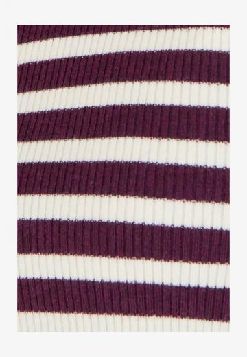 Пуловер в полоску