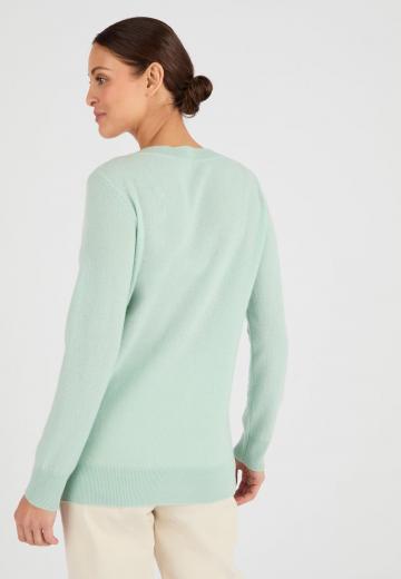 Длинный пуловер