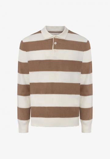 Поло с длинным рукавом