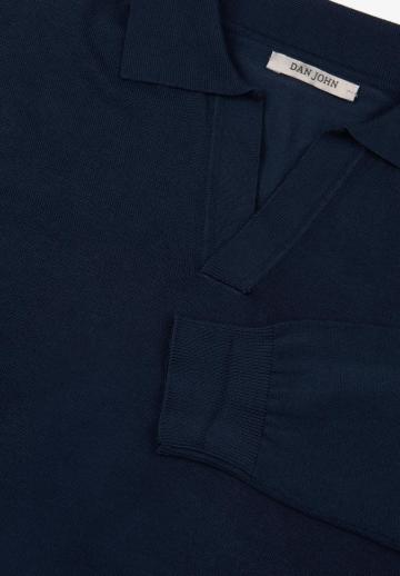 Поло с длинным рукавом