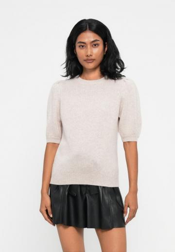 Пуловер с коротким рукавом