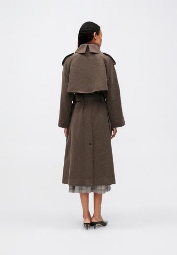 Шерстяное пальто