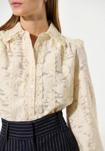 Кружевная блузка