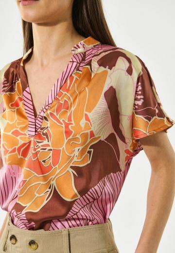 Шелковая блузка