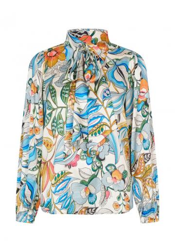 Шелковая блузка