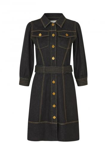 Джинсовое платье