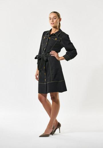 Джинсовое платье