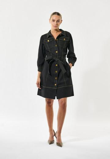 Джинсовое платье