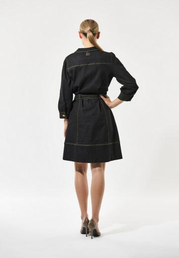 Джинсовое платье