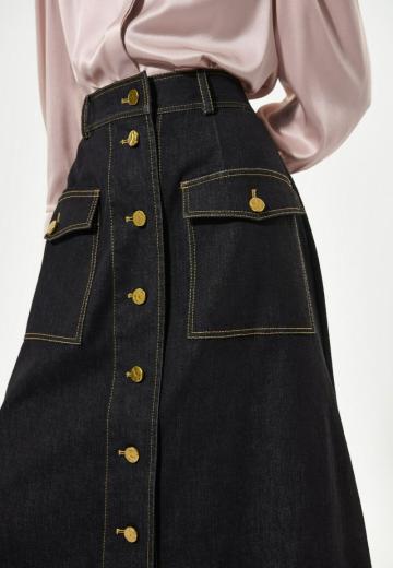 Джинсовая юбка