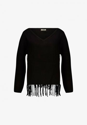 Длинный пуловер