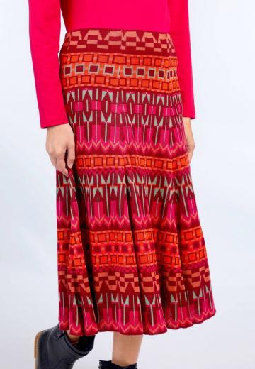 Вязаная юбка