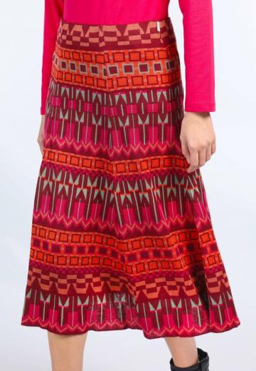 Вязаная юбка