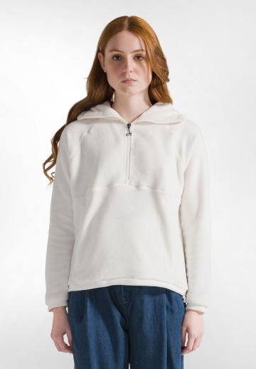 Пуловер с капюшоном