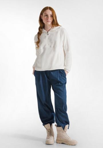 Пуловер с капюшоном