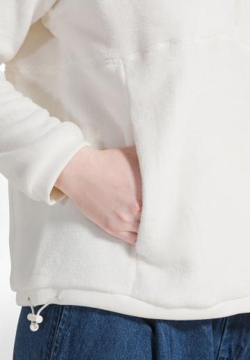 Пуловер с капюшоном