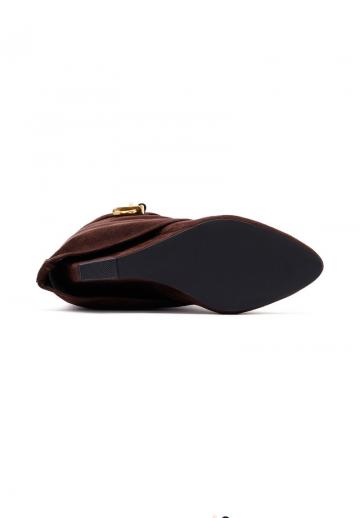 Сапожки на танкетке