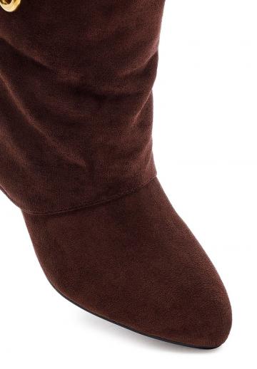 Сапожки на танкетке