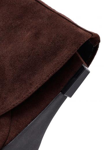 Сапожки на танкетке