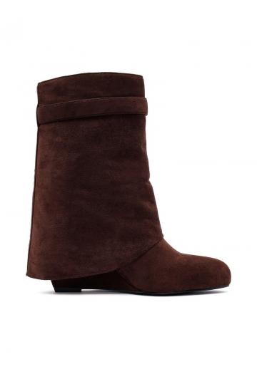 Сапожки на танкетке