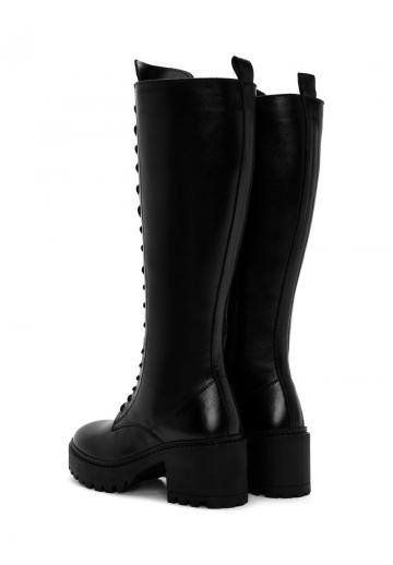 Сапоги на шнуровке