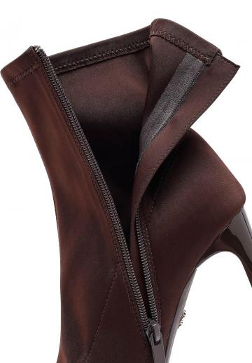 Полусапожки на высоком каблуке